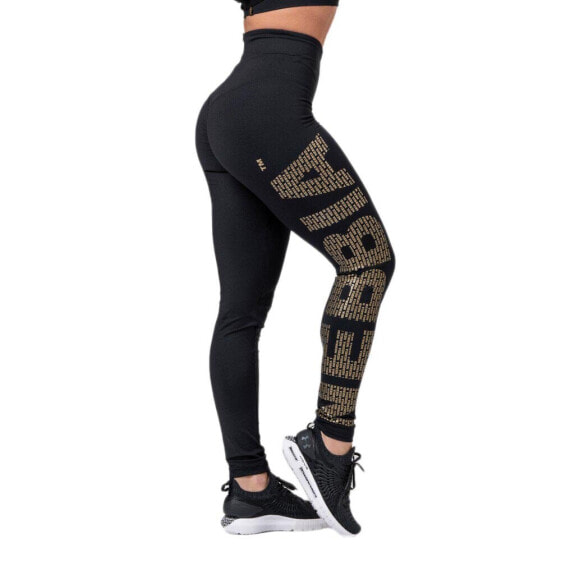 NEBBIA Intense Gold Print Tight