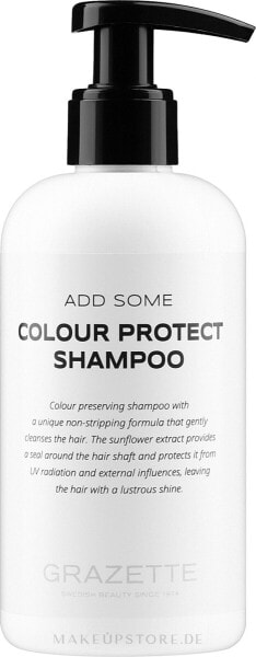 Schutzendes Haarshampoo - Grazette Add Some Colour Protect Shampoo 250 ml