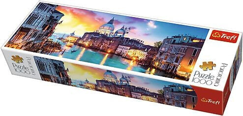 Trefl Puzzle 1000 elementów panorama Canal Grande Wenecja (29037)