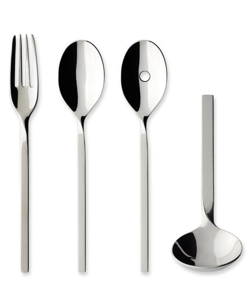 Flatware 18/10, New Wave 4 Piece Serving Set