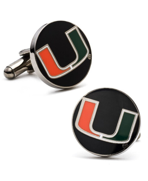 Запонки  Inc Miami Hurricanes