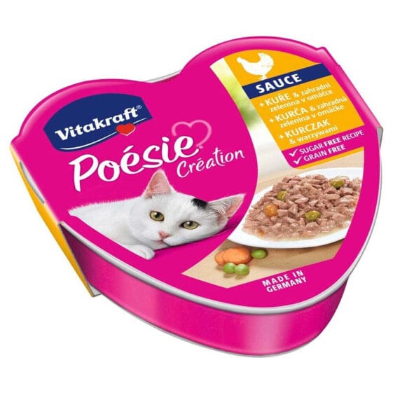 VITAKRAFT POESIE CREATION SOS chicken/vegetables 85g wet food for cat