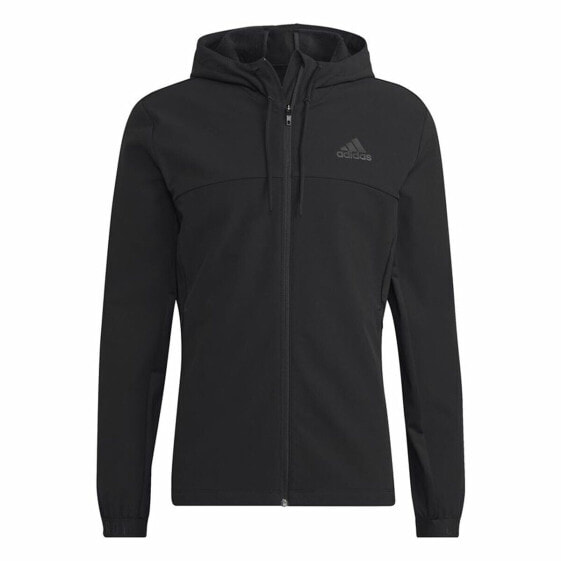 Спортивная куртка Adidas COLD.RDY Тренировочная Чёрная