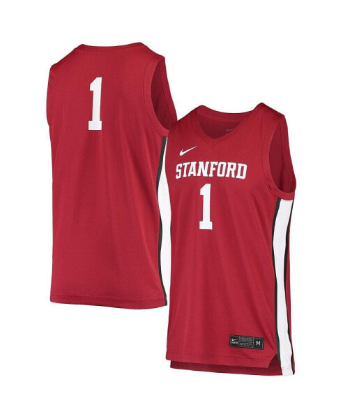 Men's and Women's #1 Cardinal Stanford Cardinal Replica Basketball Jersey