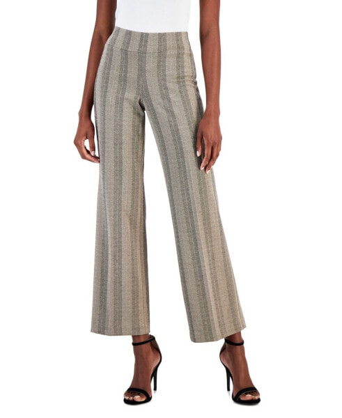 Petite Pull On Wide Leg Pants