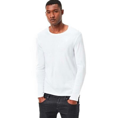 G-STAR Base Ribbed Neck Premium 1 By 1 long sleeve T-shirt