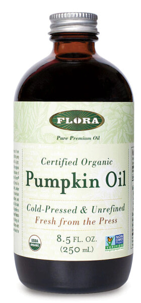 Flora Organic Pumpkin Oil Органическое тыквенное масло 250 мл