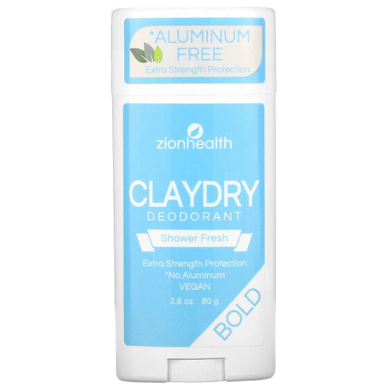 Bold, ClayDry Deodorant, Shower Fresh, 2.8 oz (80 g)