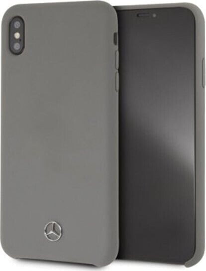 Mercedes Mercedes MEHCI65SILGR iPhone Xs Max hard case szary/grey Silicon uniwersalny