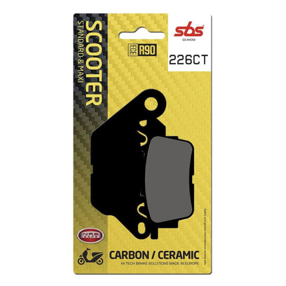 SBS Hi-Tech Street 226CT Carbon Ceramic Brake Pads