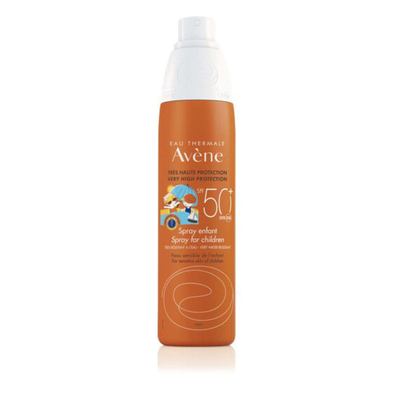 Защитный спрей от солнца для детей Avene Spf50+ 200 ml