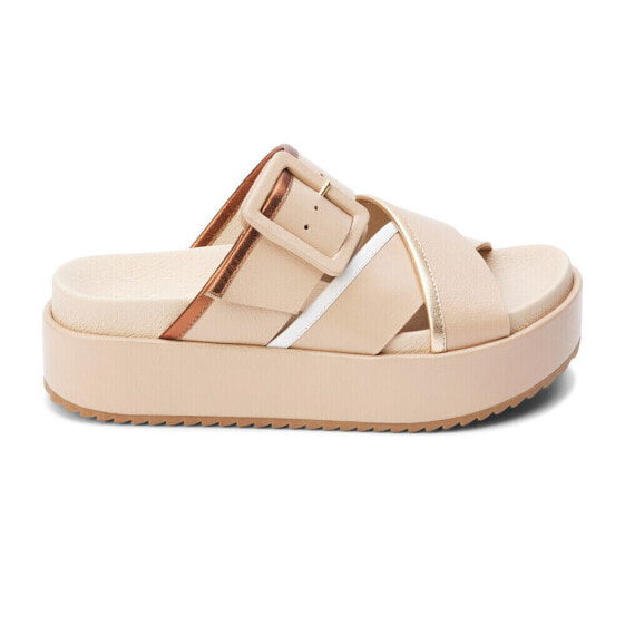 Matisse Micah Platform Womens Beige Casual Sandals MICAH-120