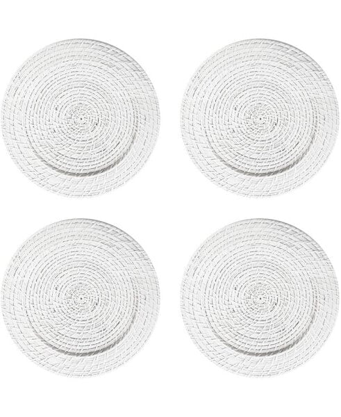 13" Charger Plates, Set of 4