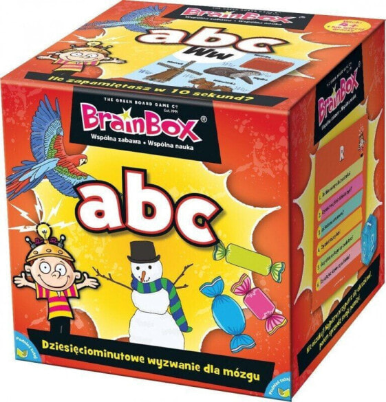 Развивающая настольная игра REBEL BrainBox ABC
