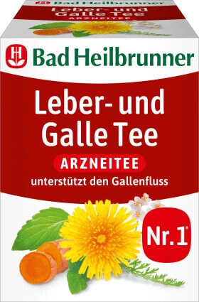 Arzneitee, Leber- & Galle Tee (8 Beutel), 14 g