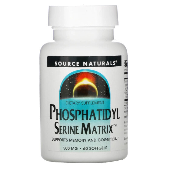 Phosphatidyl Serine Matrix, 500 mg, 60 Softgels
