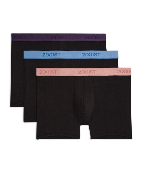 Men's Essential Cotton No-Show Trunk, Pack of 3