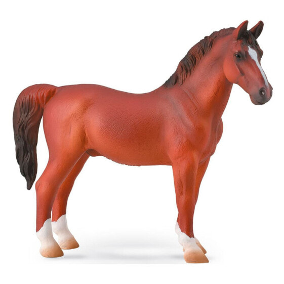 Фигурка лошади Каста по типу товара фигурка, бренд Collecta, модель Жеребец Хакни Коричневый