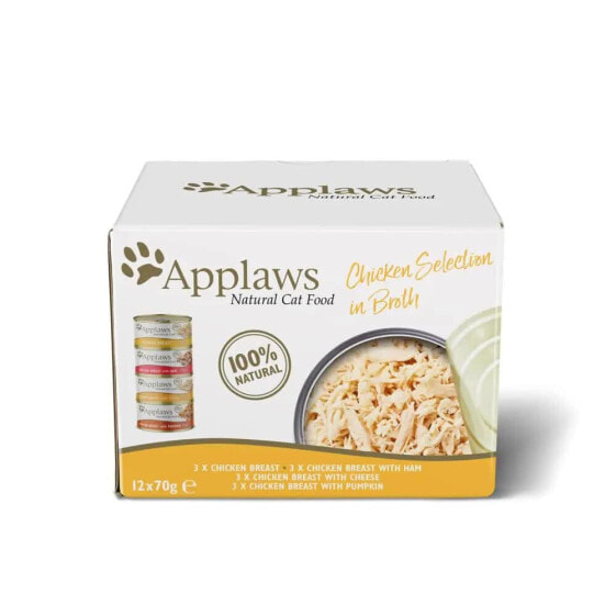 APPLAWS Chicken Multipack 70g Cat Snack 16 Units