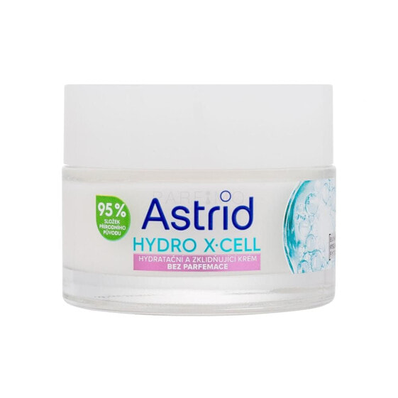 Astrid Hydro X-Cell Hydrating & Soothing Cream 50 ml tagescreme für Frauen