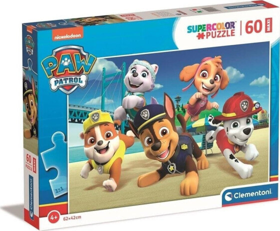 Clementoni CLE puzzle 60 maxi SuperKolor Psi Patrol 26591