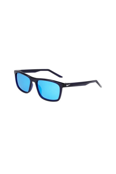 Спортивные солнечные очки Nike Embar P FV2409 410 56 Unisex Поляризованные Темно-синие Костяной