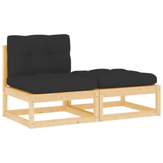 Garten-Lounge-Set (2-teilig)