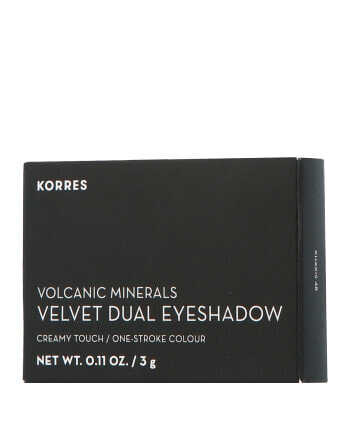 Korres Volcanic Minerals Velvet Dual Eyeshadow Palette Khakis 48 (3 g)