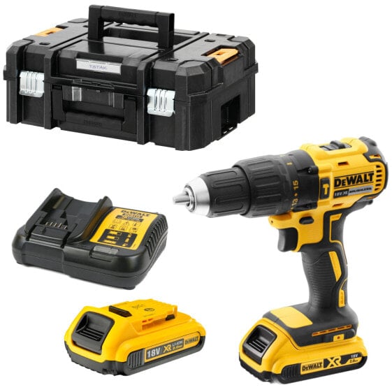 Dewalt Akku-Schlagbohrschrauber DCD778D2T-QW 18V mit 2x 2,0 Ah Akku + Lader in TSTAK