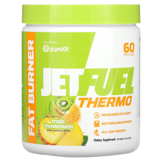 JetFuel Thermo, Fat Burner, Tropic Thunderburst, 14.8 oz (420 g)