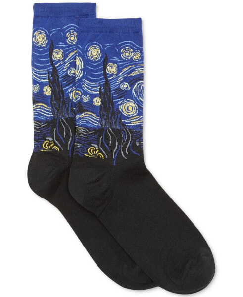 Носки женские Hot Sox звездная ночь (Starry Night)