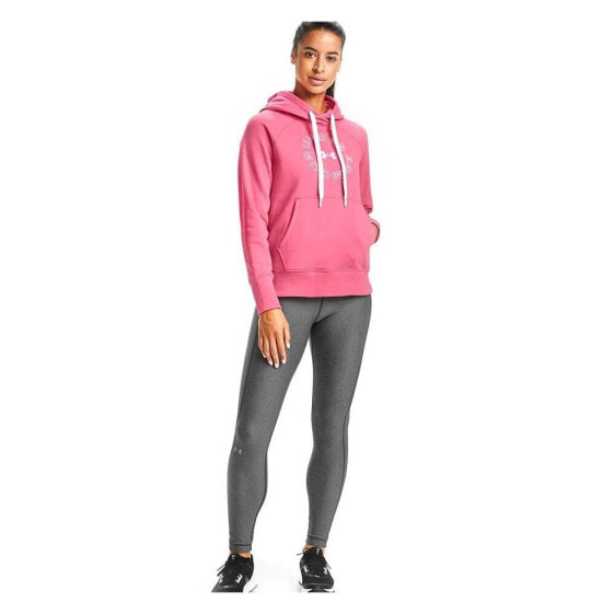 Under Armour Rival Fleece Metallic Hoodie L