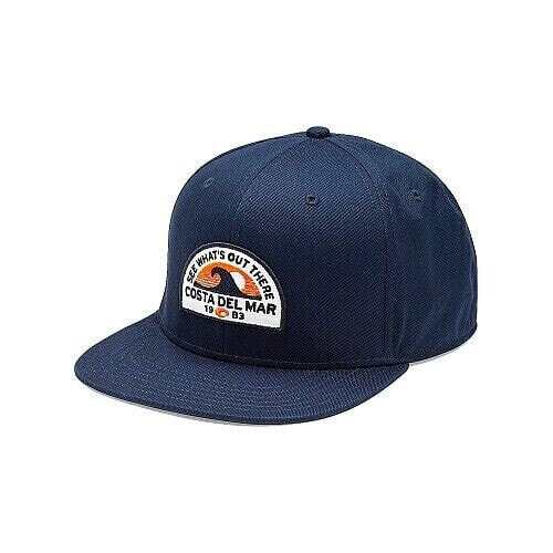 30% Off Costa Del Mar Maverick Snapback Flat Brim Hat- Navy-Free Ship and Return