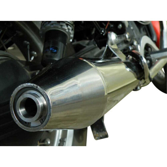 GPR EXHAUST SYSTEMS Vintacone Double Slip On Muffler V7 I/II Stone&I/II Special 12-16 CAT Homologated