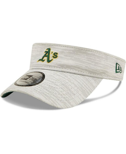 Визор New Era мужской серый Oakland Athletics Distinct