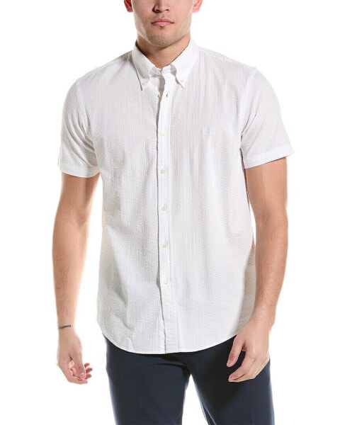 Худи Brooks Brothers Рубашка с рисунком сирсакер крой Regular Fit