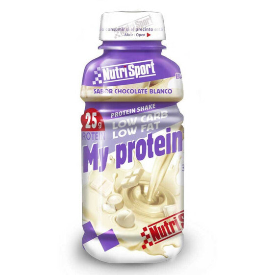 Протеиновый коктейль с белым шоколадом Nutrisport My Protein 330 мл 1 шт