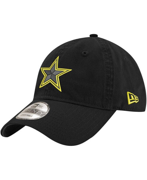 Men's Black Dallas Cowboys Volt 9TWENTY Adjustable Hat