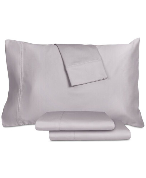 Percale Solid 4-Pc. Sheet Set, Queen