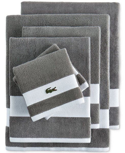 Полотенце Lacoste Home Heritage Sport Stripe из хлопка