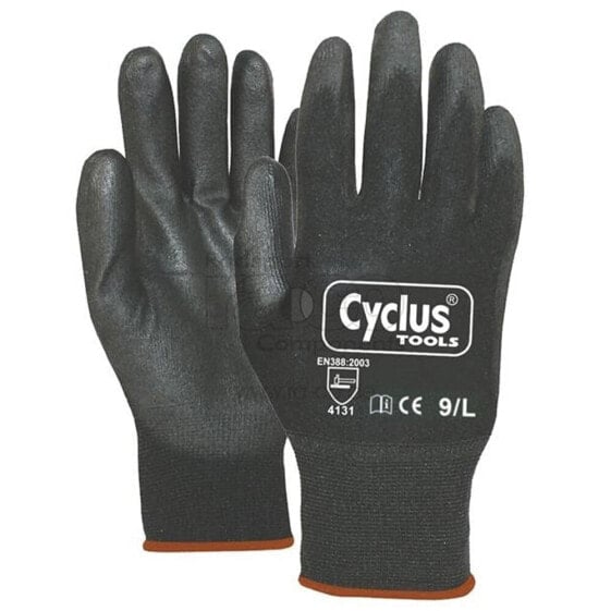 Рабочие перчатки CYCLUS для мастерской черные