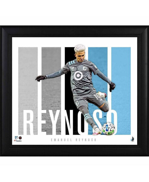 Emanuel Reynoso Minnesota United FC Framed 15" x 17" Player Panel Collage