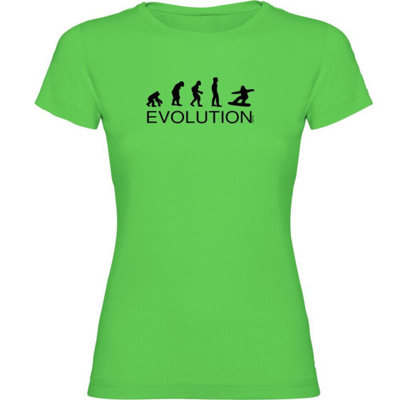 KRUSKIS Evolution Snowboard short sleeve T-shirt