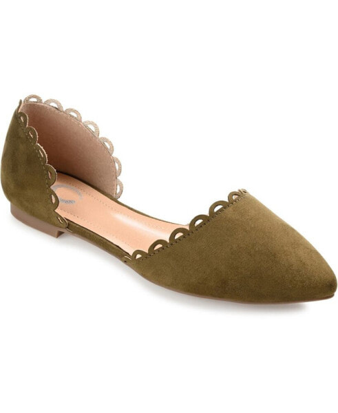 Балетки Journee Collection Jezlin Scalloped Flats