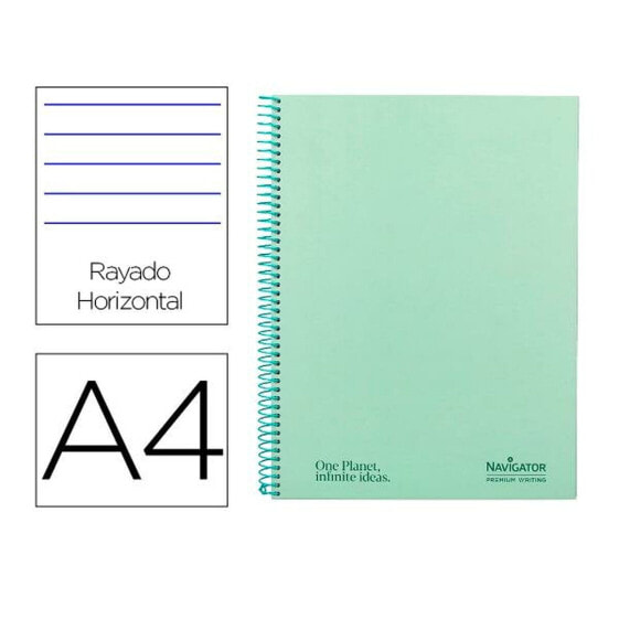 Notebook Navigator NA39 Green A4 80 Sheets