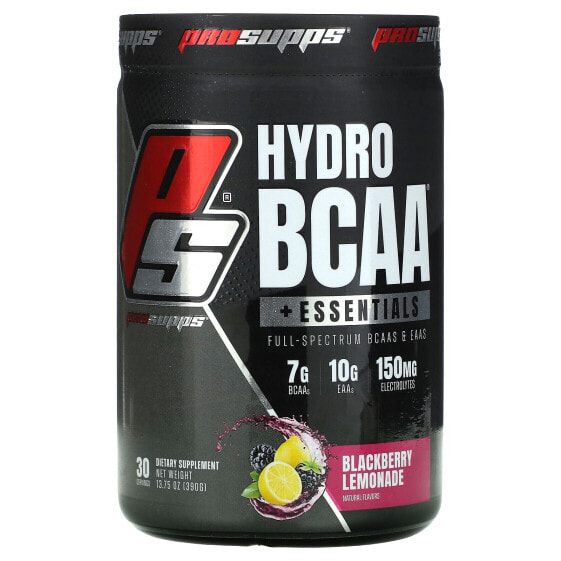 Hydro BCAA + Essentials, Blackberry Lemonade, 13.75 oz (390 g)