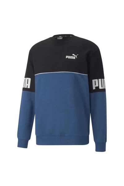 84980317 Power Colorblock Crew Erkek Sweat