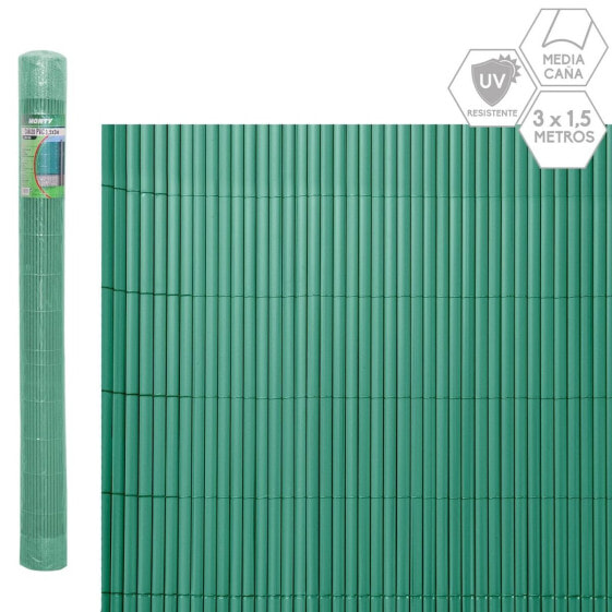 Плетенка Зеленая PVC Plastic 3 x 1,5 cm Shico