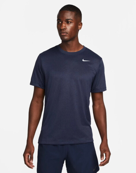 Nike Training – Reset Dri-FIT – T-Shirt in Marineblau