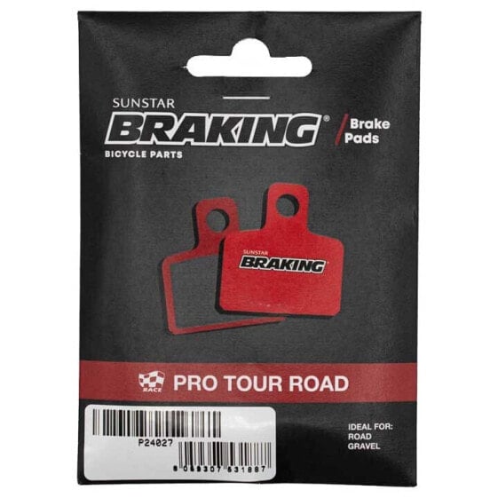 Тормозные накладки BRAKING Race Pro Tour Sram Red Etap AXS/Force Etap AXS синтерованные для дисков